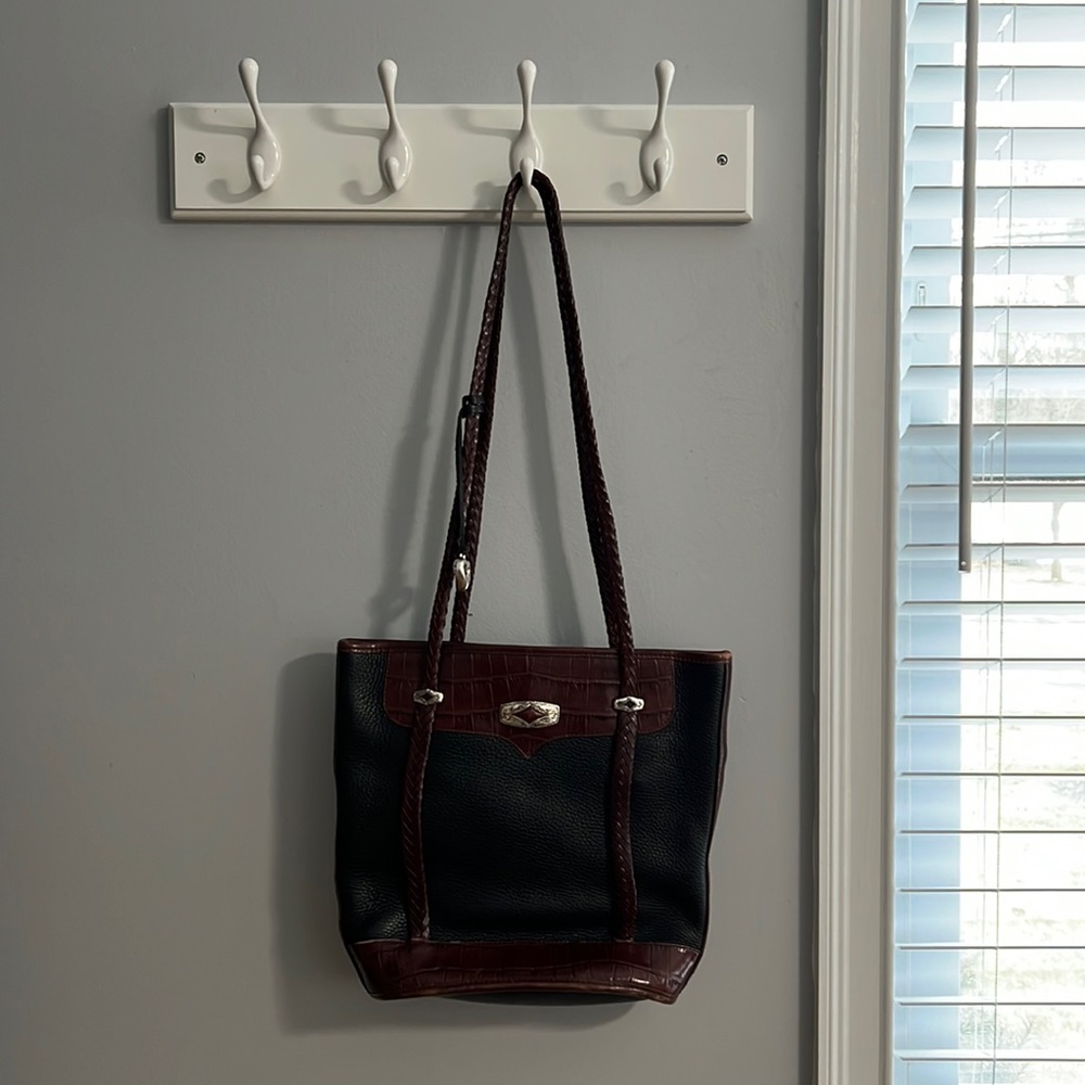 Brighton - leather bag - used once - look at pictures